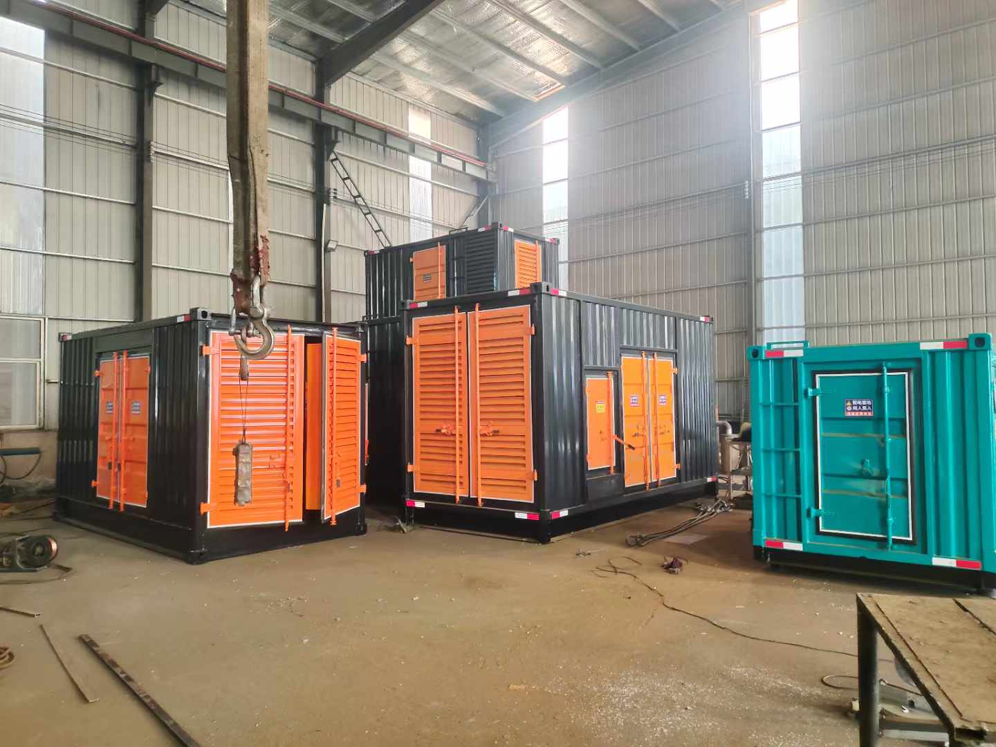 方城500kw柴油发电机组可以带动多少功率设备？